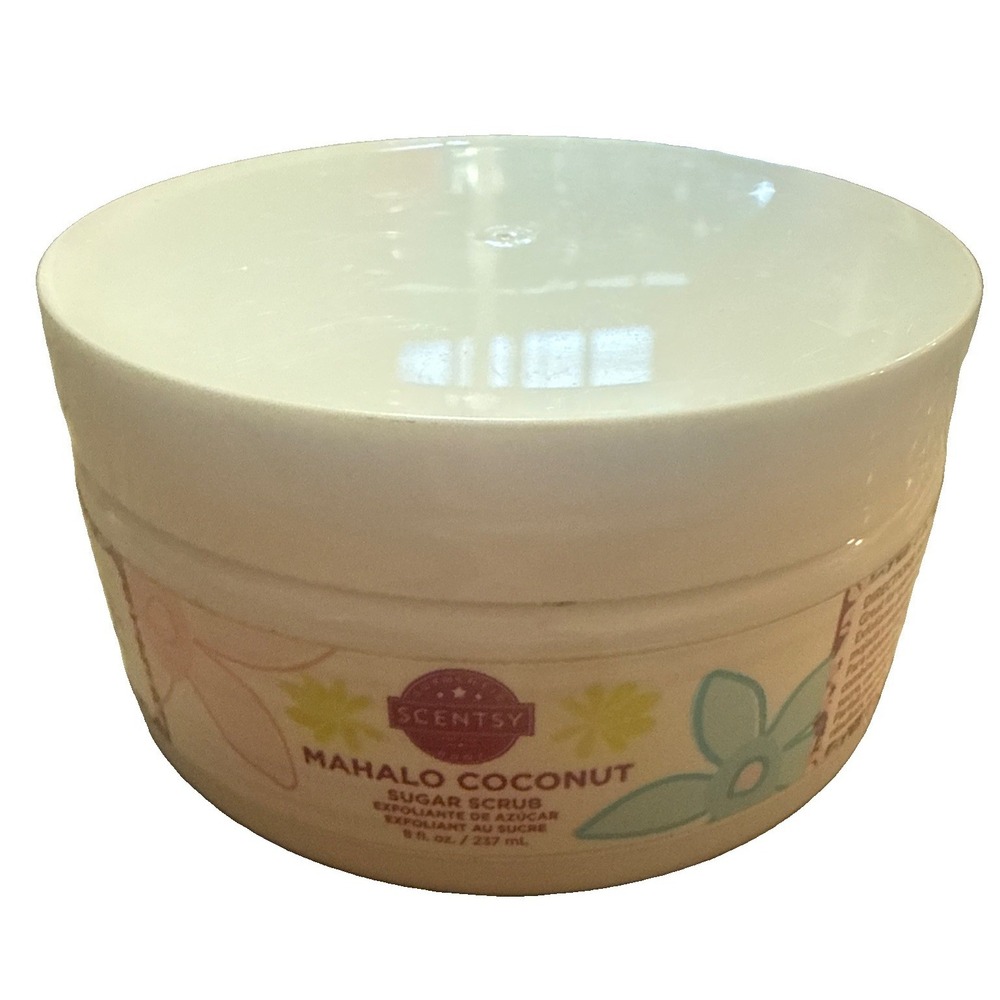 Scentsy Sugar Scrub Mahalo Coconut 8 oz. NEW-Sealed
